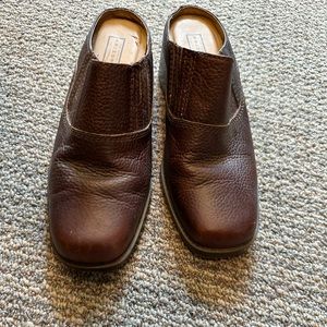 Arizona slide on cloggy loafers.